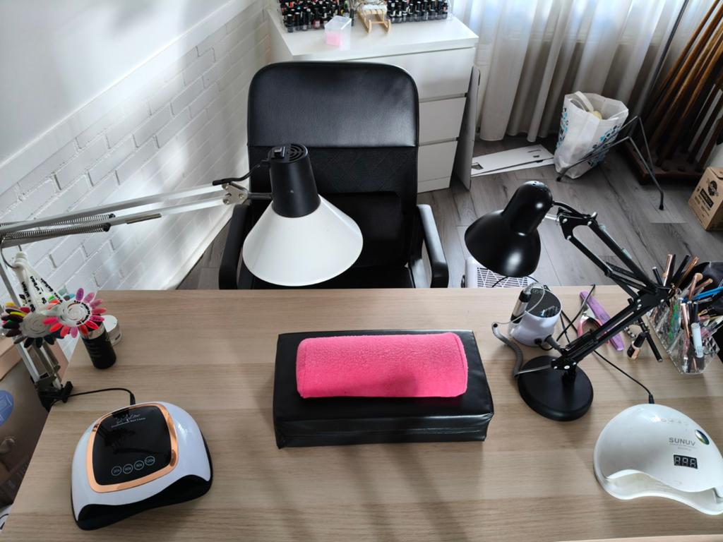 Nagelstudio starterspakket: glitters, vijlen, matjes, wipes, Ophalen of Verzenden, Gebruikt