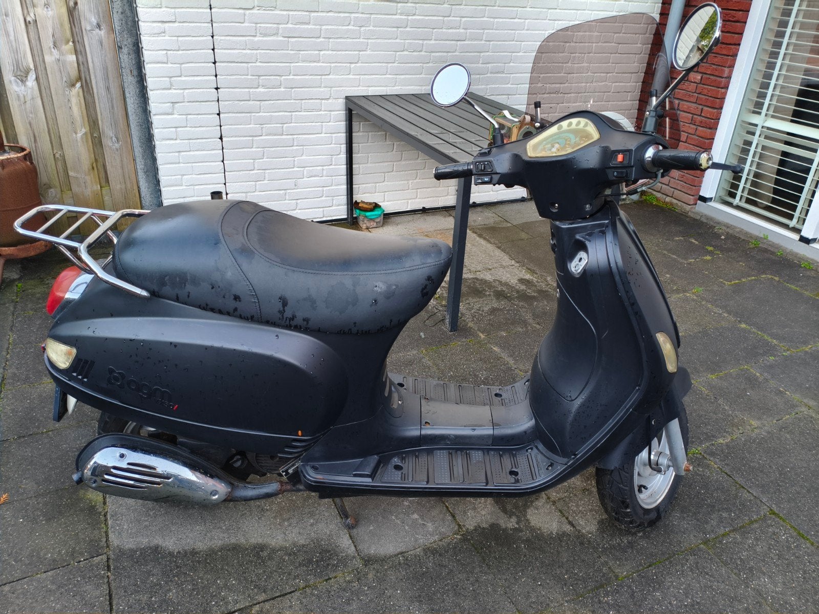 AGM VX50 Snorscooter - Mat Zwart, Ophalen, Gebruikt, AGM VX50, Benzine