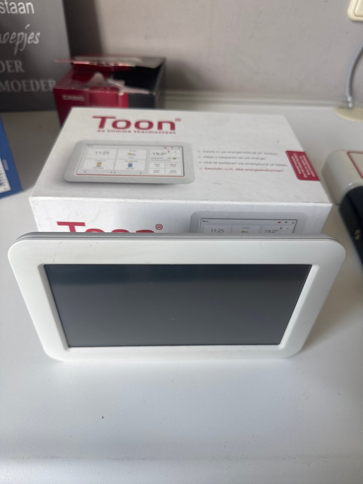Toon slimme thermostaat - Energiebeheer, Ophalen of Verzenden, Slimme thermostaat, Gebruikt
