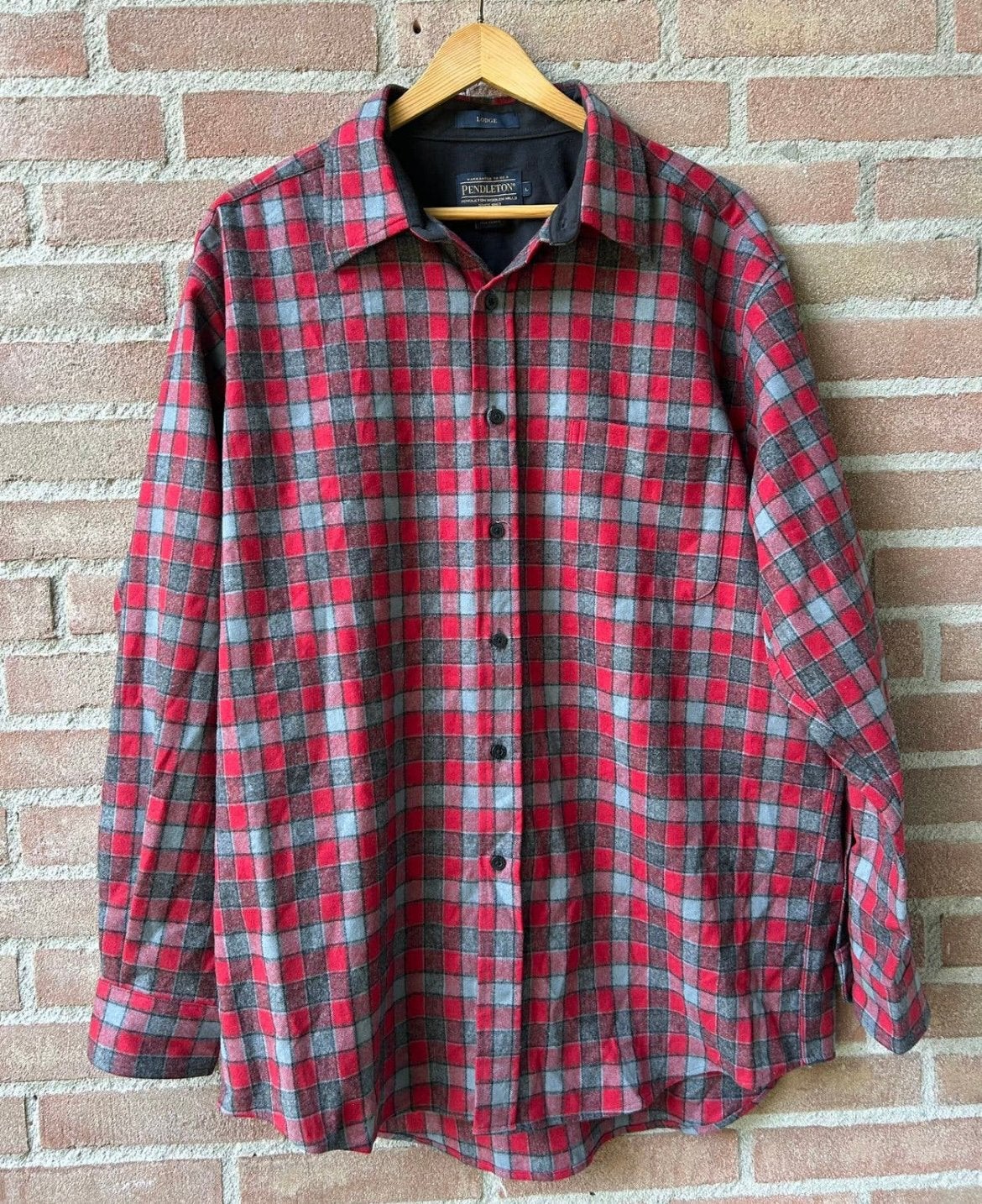Pendleton Overhemd Wol USA Filson L.L. Bean LVC RRL NIEUW, Ophalen of Verzenden, Zo goed als nieuw, Rood, Halswijdte 41/42 (L)