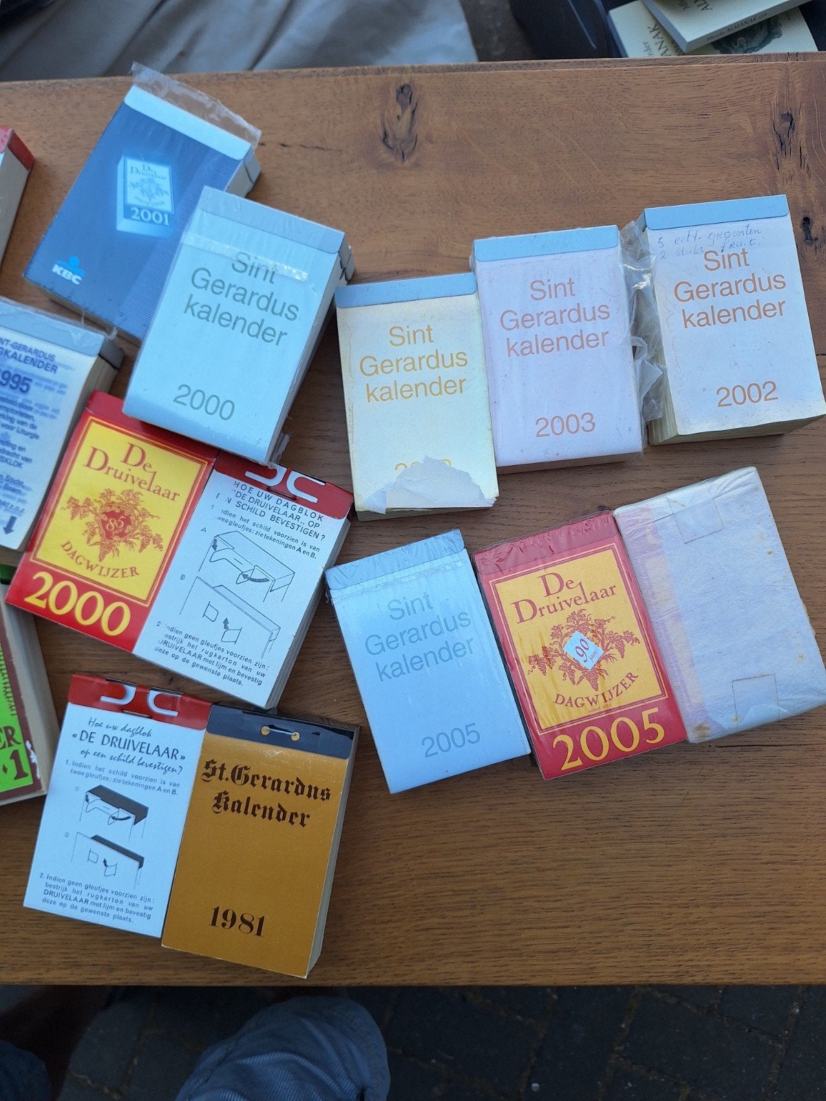 scheurkalenders, dagkalenders, Sint Gerardus kalenders, Antiek en Kunst, Antiek | Religie, Ophalen of Verzenden