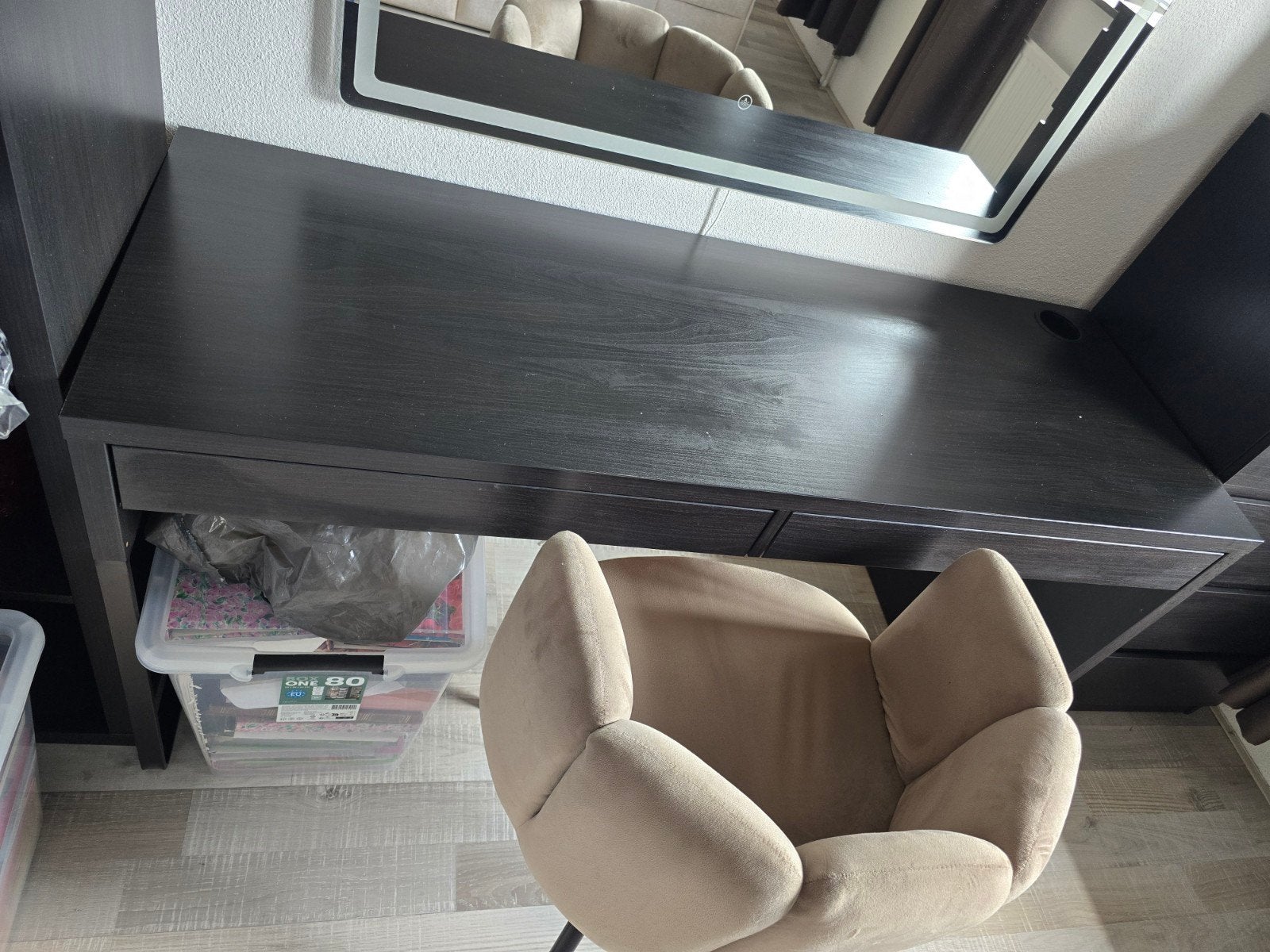 Bureau Micke ikea, Ophalen, Gebruikt