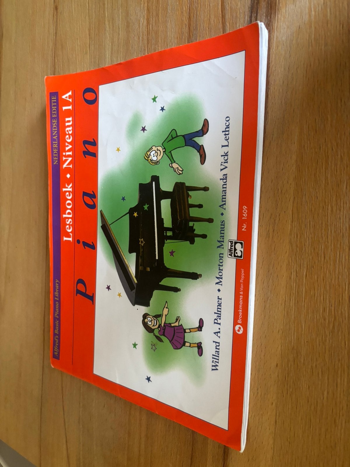 Alfred lesboek piano niveau 1A, Ophalen of Verzenden, Gelezen, Instrument