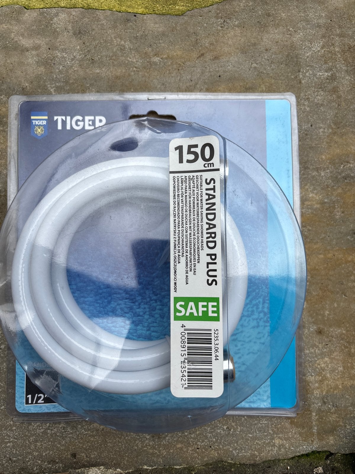 Doucheslang 150 cm - Wit, Ophalen of Verzenden, Nieuw, Douche
