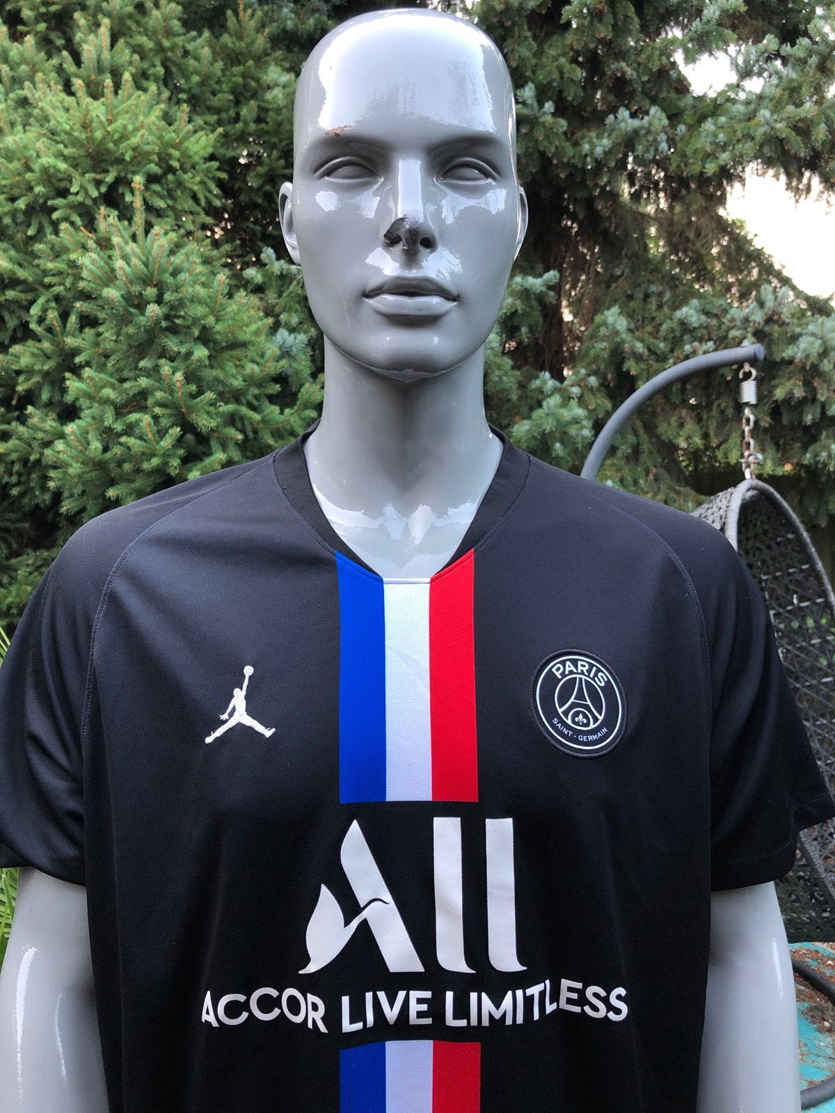 PSG Jordan Voetbalshirt Zwart - Maat XXL, Verzamelen, Ophalen of Verzenden, Nieuw, Buitenlandse clubs, Shirt