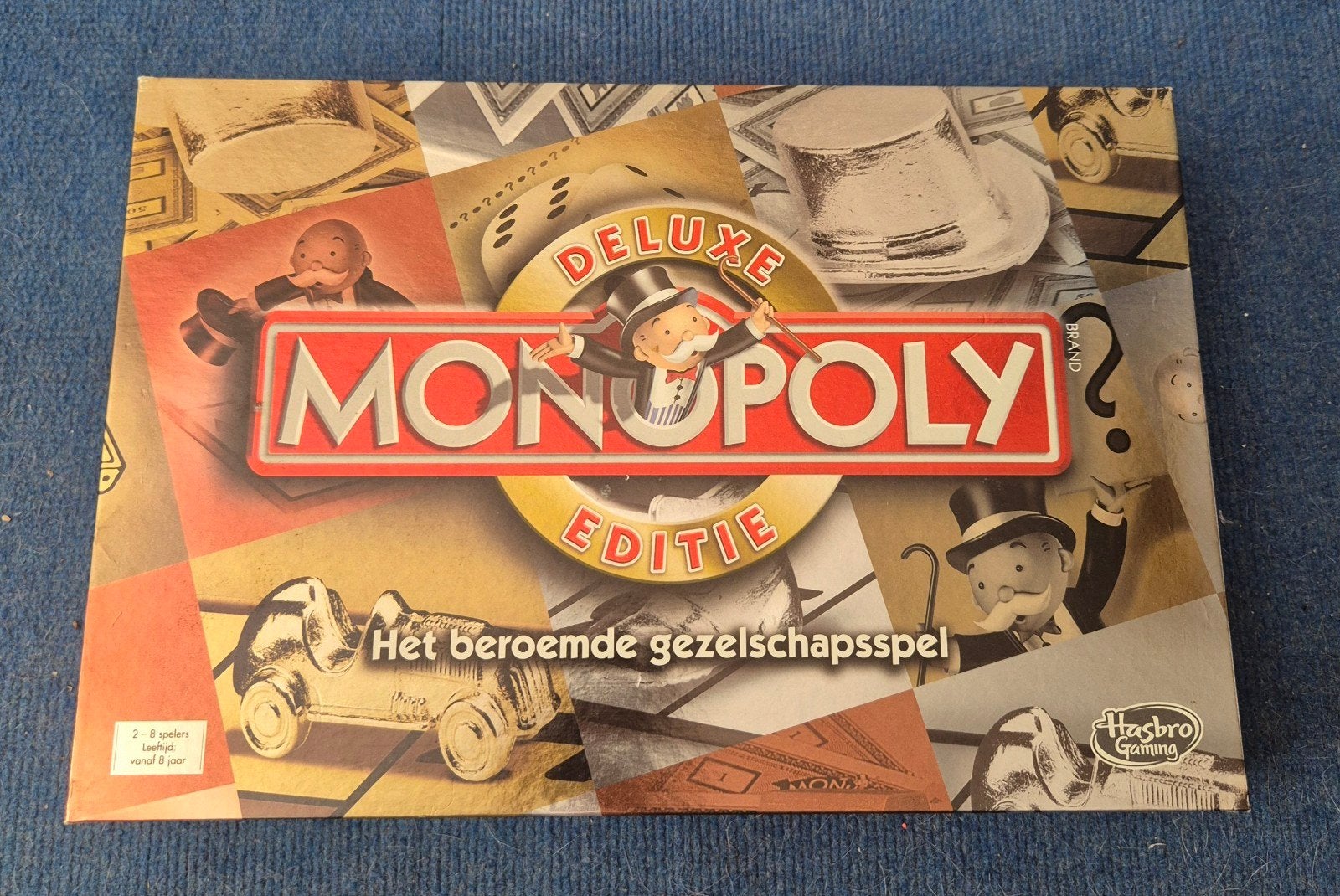 Monopoly de luxe editie, Hobby en Vrije tijd, Gezelschapsspellen | Bordspellen, Ophalen of Verzenden, Zo goed als nieuw