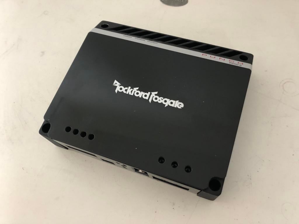 Rockford Fosgate Punch P200-2 Versterker, Auto diversen, Autospeakers, Ophalen of Verzenden, Zo goed als nieuw