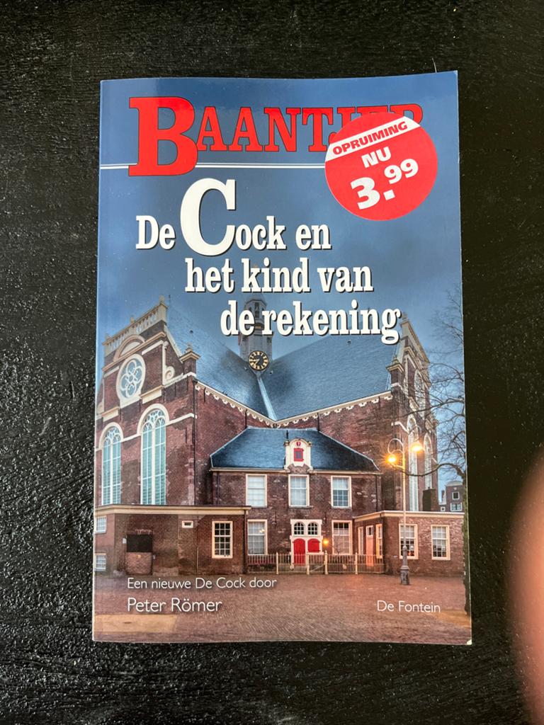 Baantjer: De Cock en het kind van de rekening, Boeken, Detectives, Ophalen of Verzenden, Gelezen, Tv-bewerking