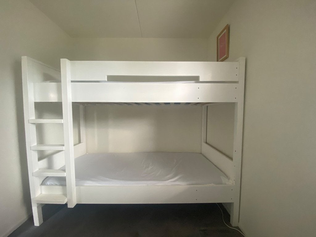 Stapelbed, Huis en Inrichting, Ophalen, Gebruikt, 90 cm, 160 tot 180 cm