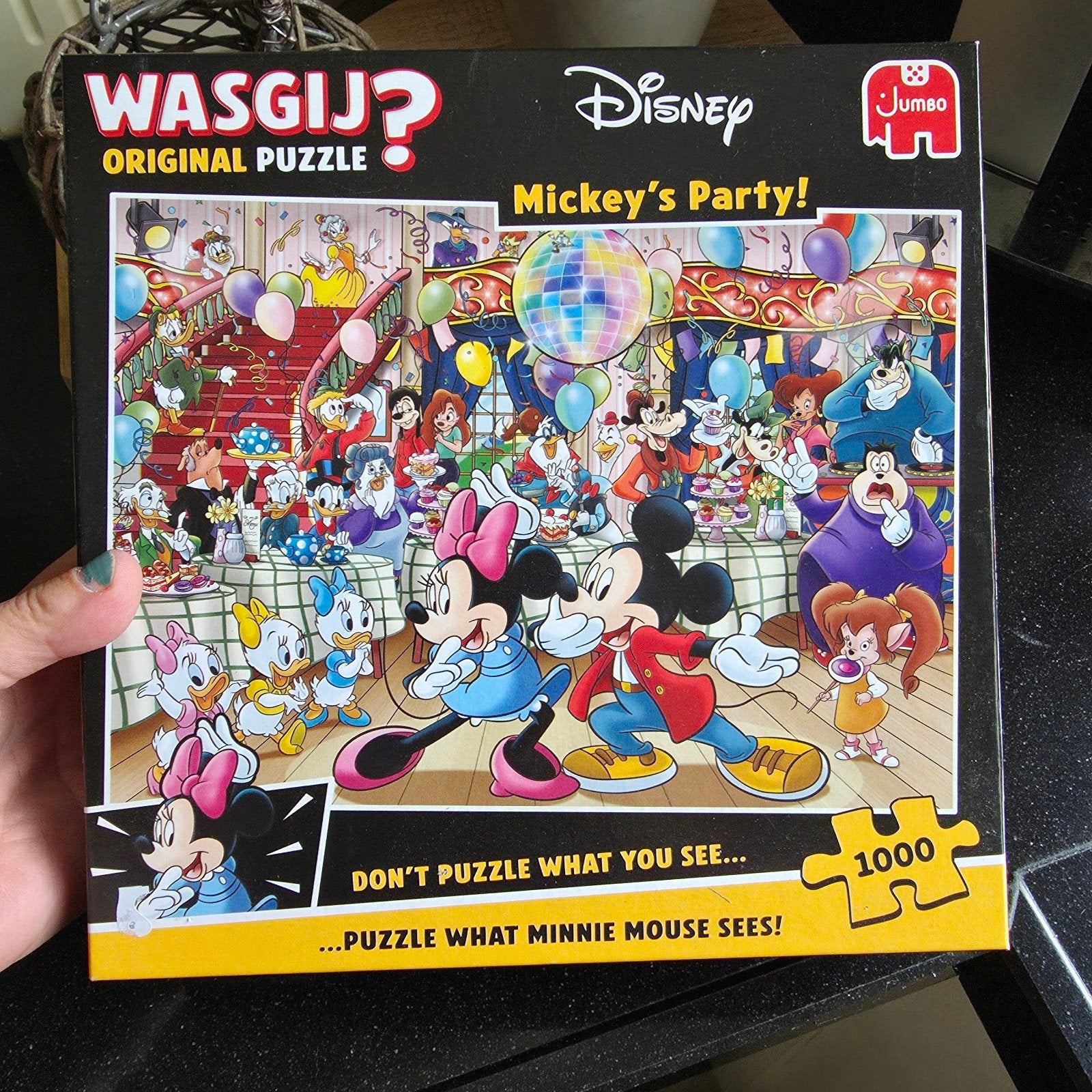 wasgij puzzel disney, Ophalen, 500 t/m 1500 stukjes, Zo goed als nieuw