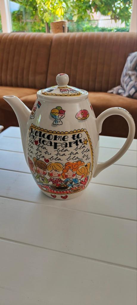 Blond Amsterdam theepot even bijkletsen, Blond Amsterdam, Overige typen, Ophalen of Verzenden, Zo goed als nieuw