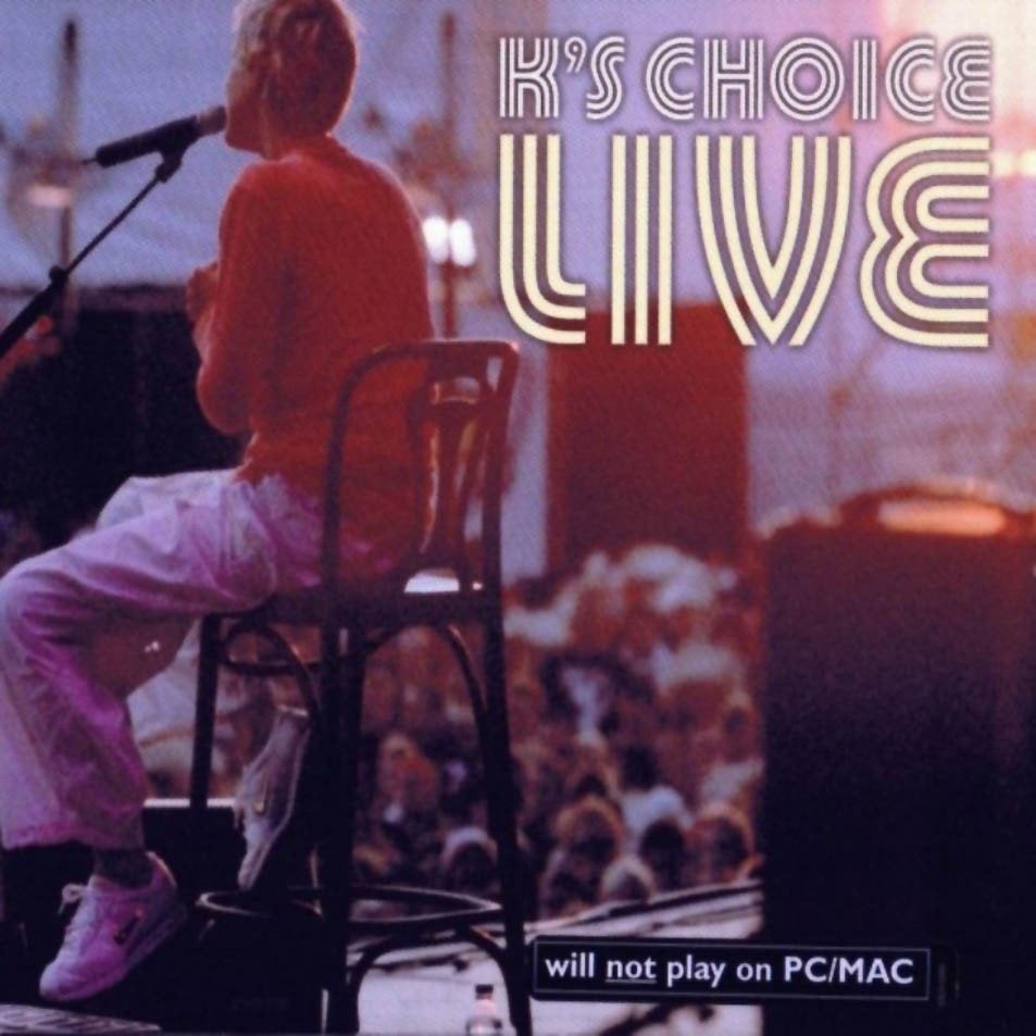 K's Choice - Live (2 CD, 1998) Digipack *, Ophalen, Gebruikt, Digipak, Live-album
