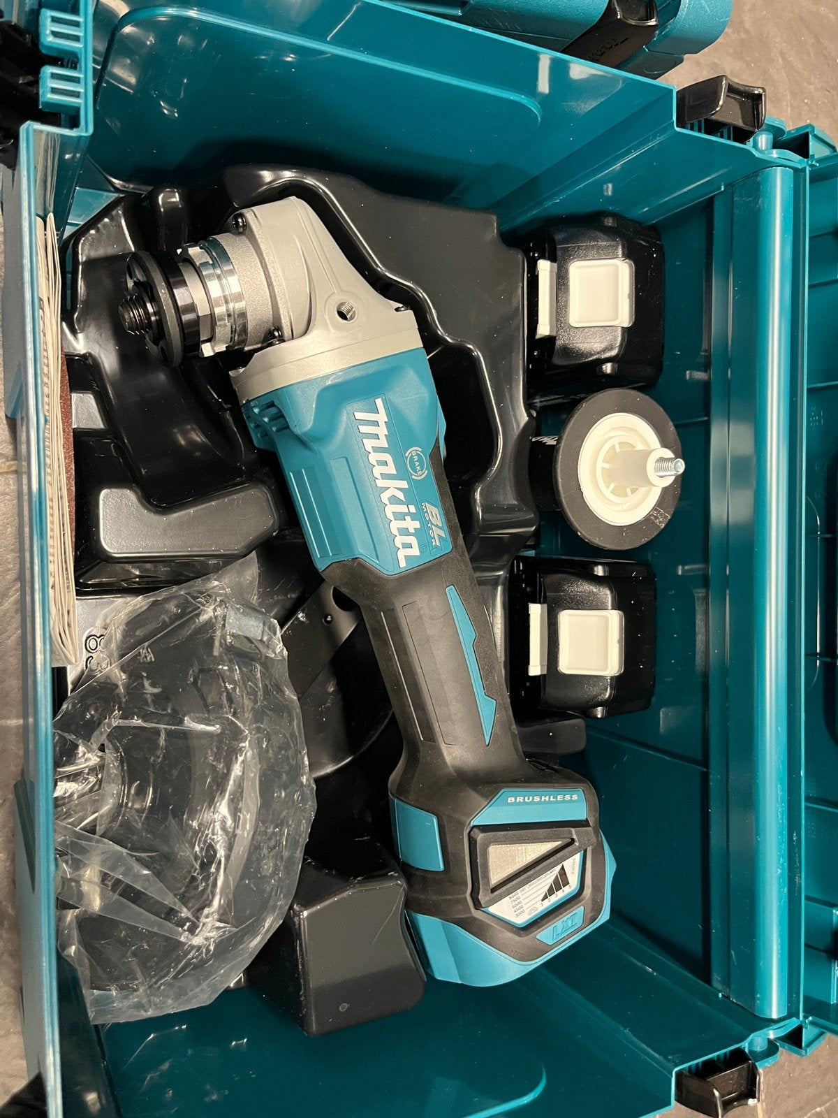 Makita DGA513RTJ 18v, Ophalen, Nieuw, Haakse handslijpmachine