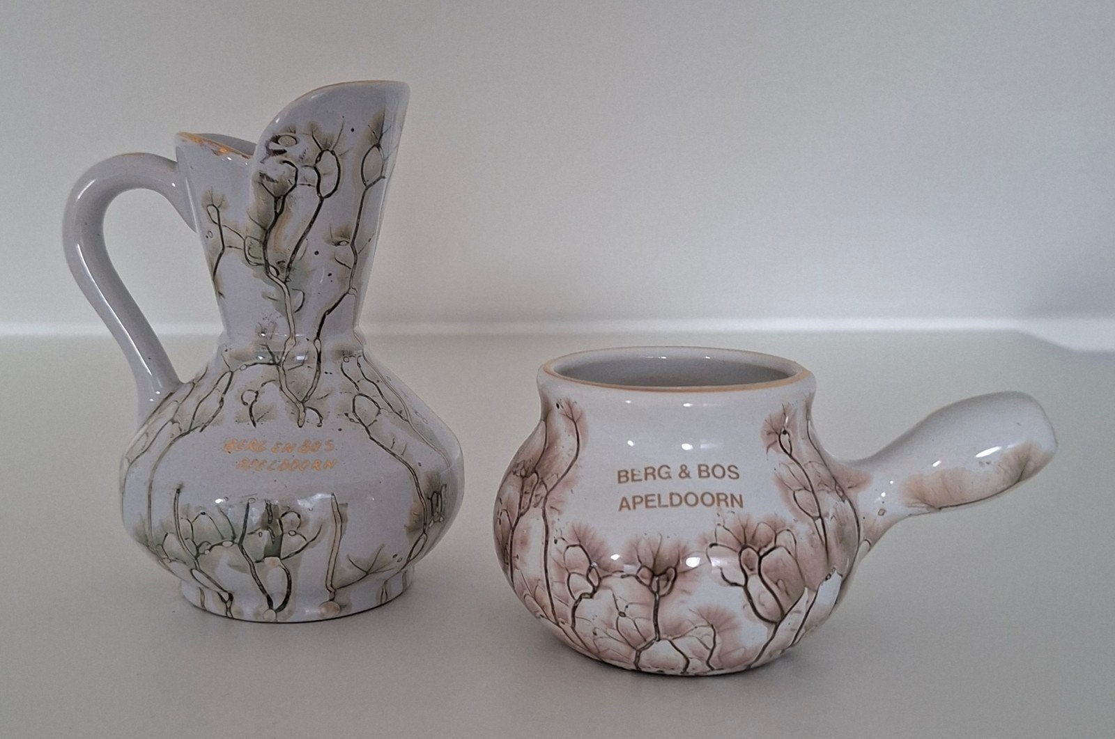 2 Souvenir Vaasjes Berg en Bos Apeldoorn, Ophalen of Verzenden