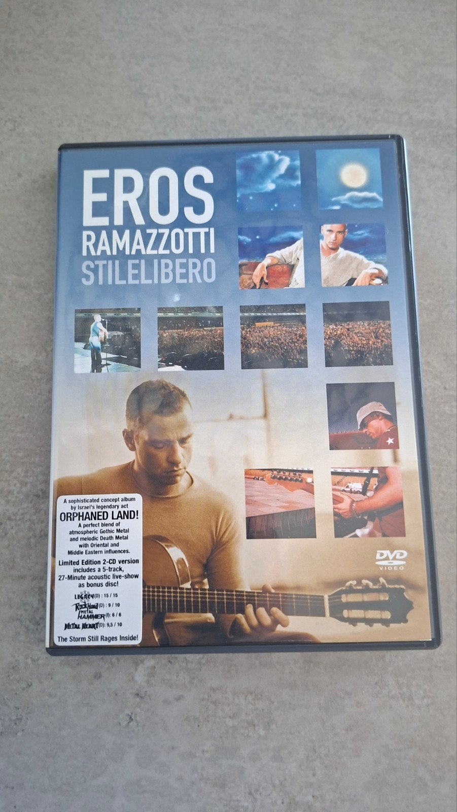 Eros Ramazzotti - Stilelibero DVD (Muziekvideo's), Cd's en Dvd's, Gebruikt, Alle leeftijden, Nederlands, Ophalen of Verzenden