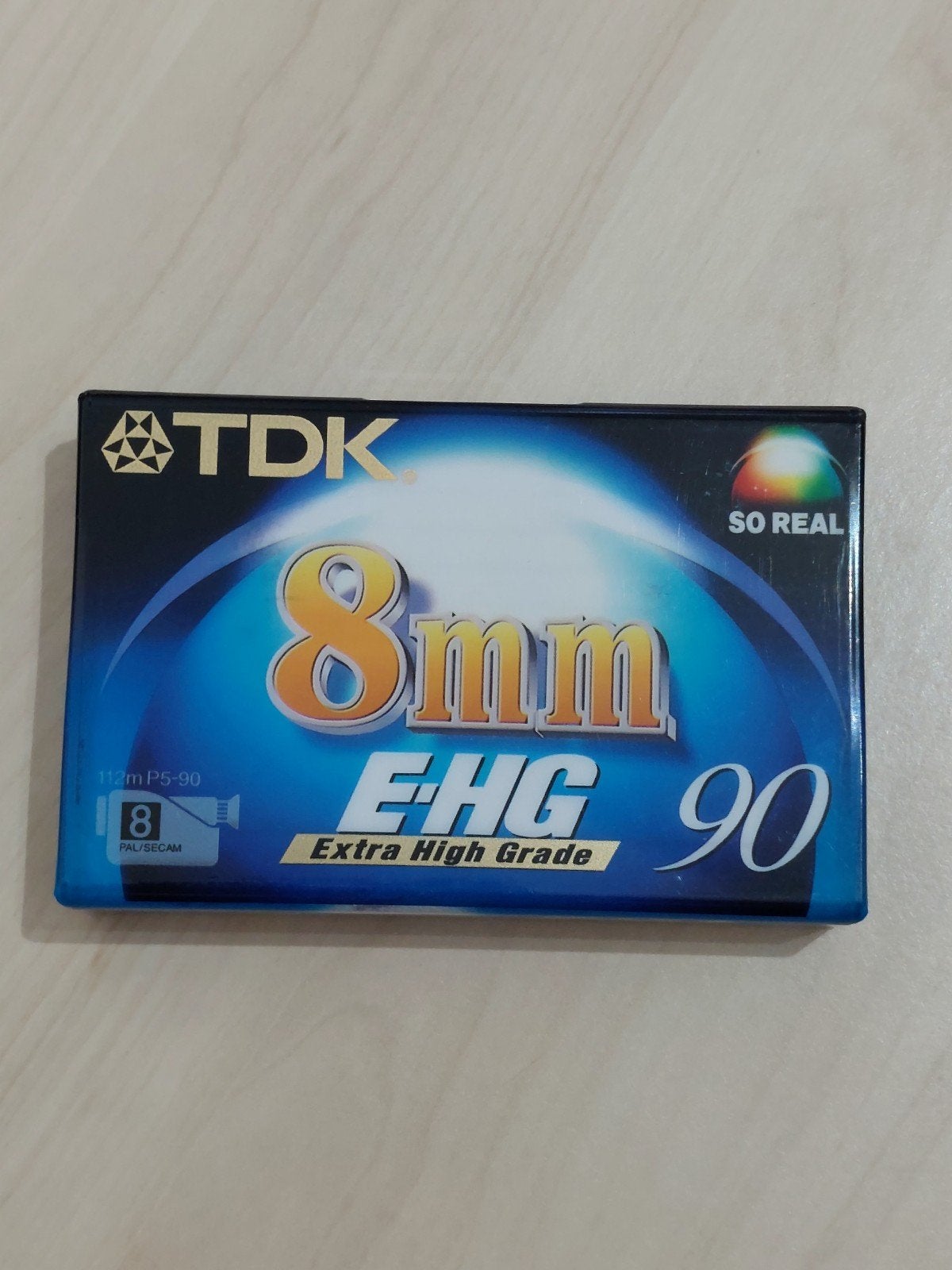 TDK 8mm EHG 90 Videoband - Nieuw in Seal, Overige merken, Ophalen of Verzenden, Band, Disc of Geheugen, Nieuw