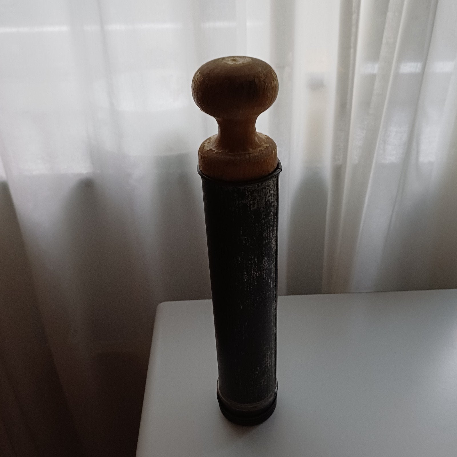 te koop antieke houten deegspuit, Ophalen of Verzenden