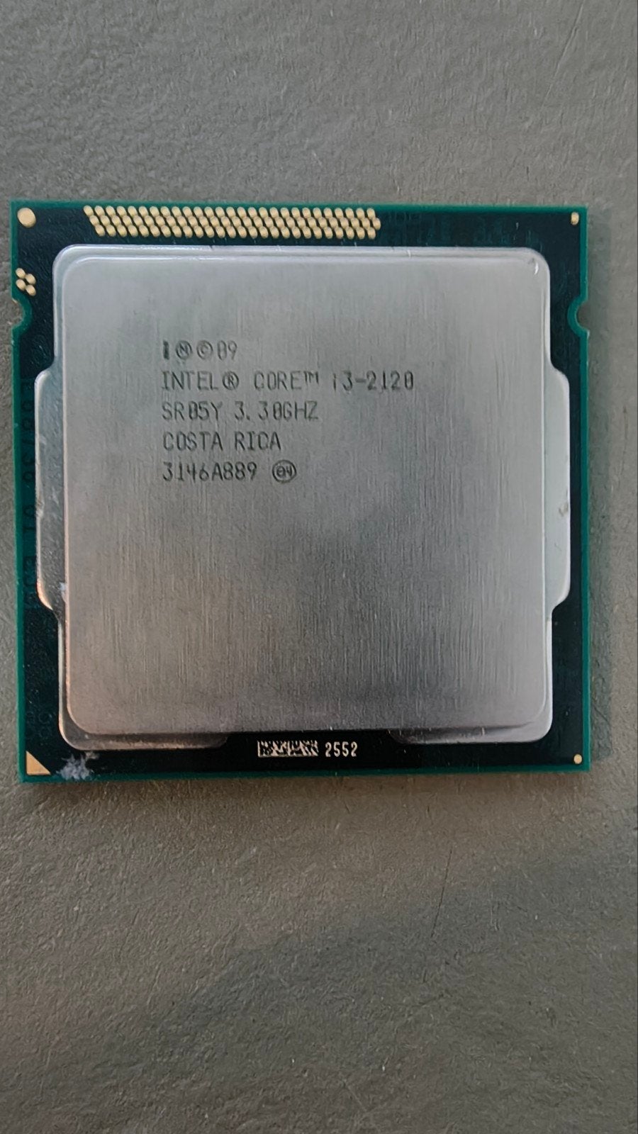 Intel core i3 2120, Computers en Software, Processors, Gebruikt, Ophalen of Verzenden, 3 tot 4 Ghz, LGA 1155