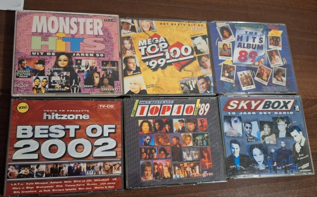 Zes dubbel-cd's, Ophalen of Verzenden, Gebruikt, Pop