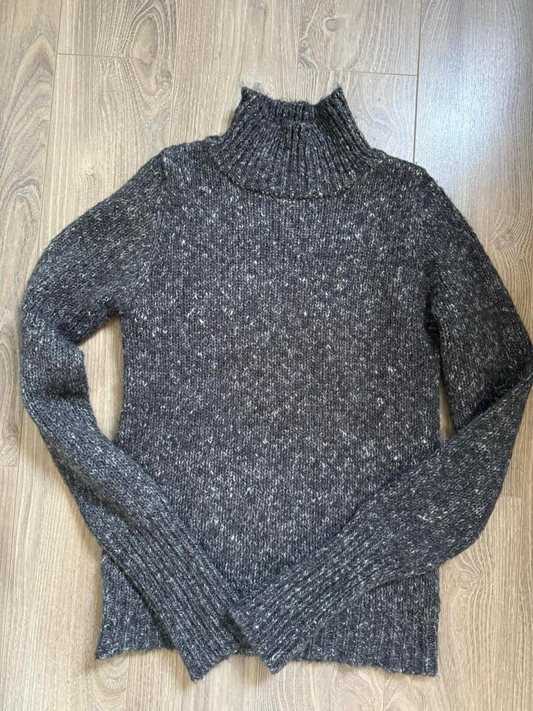 Zara Knit Grijze Coltrui Maat S, Kleding | Dames, Truien en Vesten, Ophalen of Verzenden, Zo goed als nieuw, Maat 36 (S), Grijs