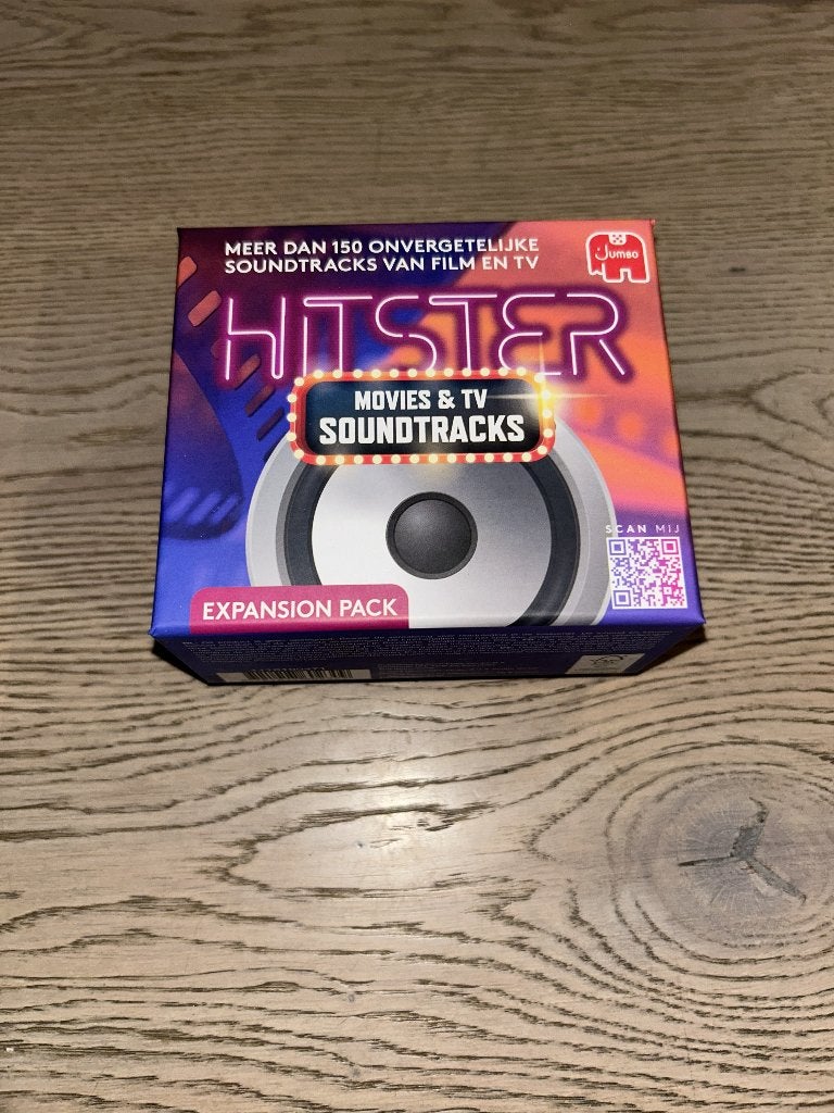 Hitster Movies & TV Soundtracks Expansion Pack - Nieuw!, Jumbo Games B.V., Postbus 102, 1500 EC Zaandam, Nederland, Verzenden