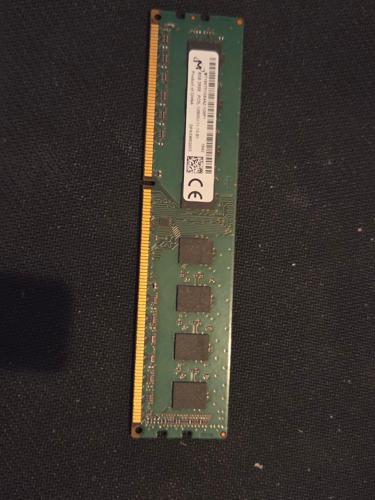 8GB PC3L 12800U, Computers en Software, RAM geheugen, Verzenden, DDR3, Laptop