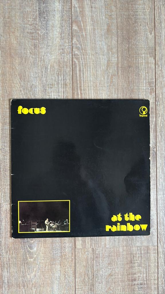 Lp Focus - at the rainbow, Cd's en Dvd's, Vinyl | Rock, Ophalen of Verzenden, Gebruikt, 12 inch, Progressive