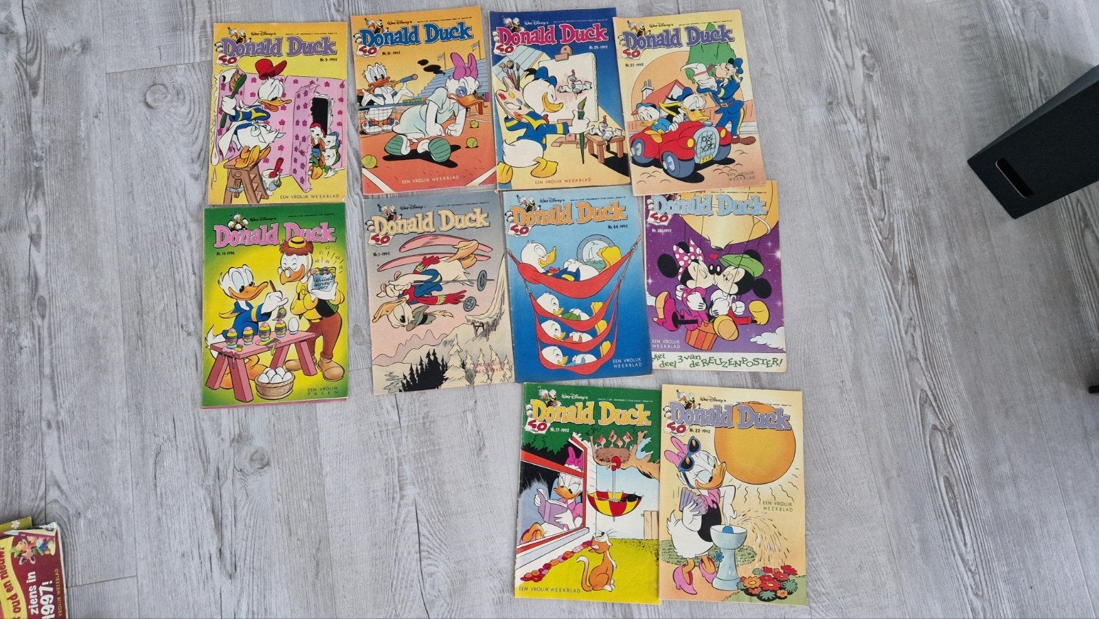 Donald Duck 10x losse nummers 1992, Europa, Meerdere comics, Ophalen, Gelezen