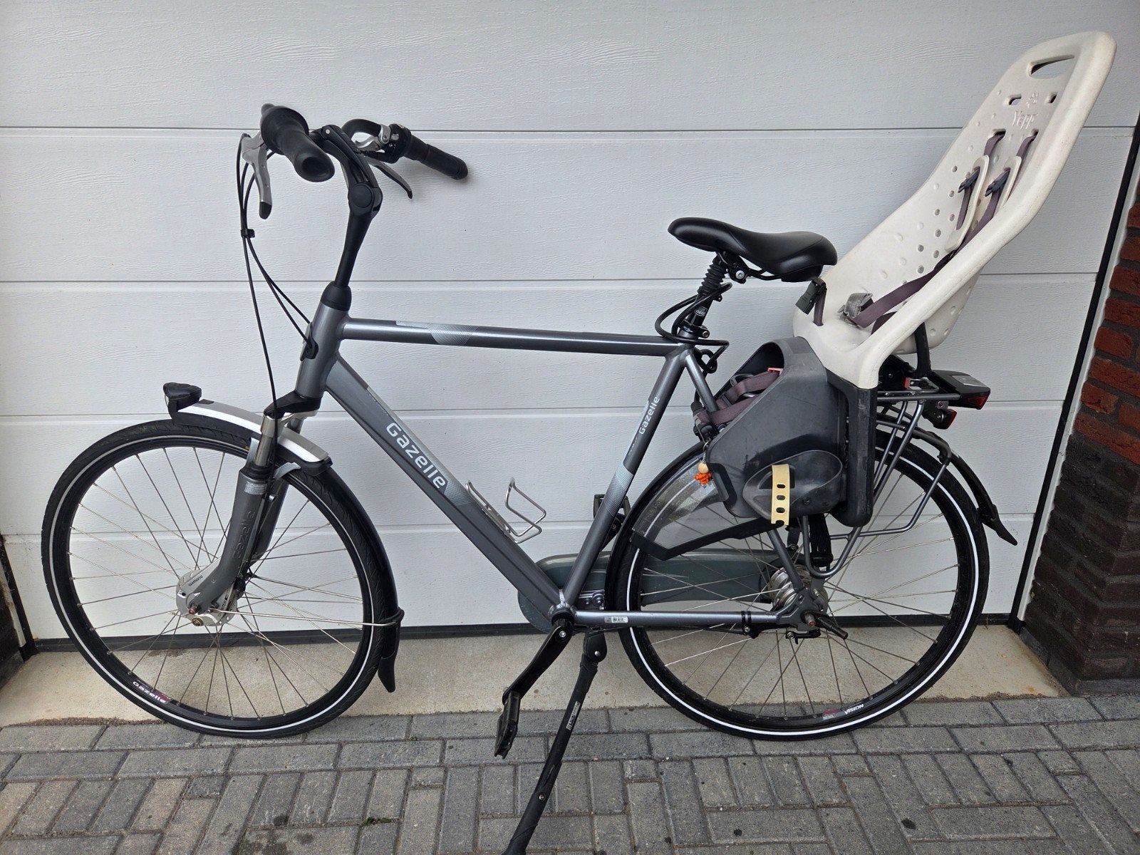 Gazelle Orange C7 herenfiets met 7 versnellingen, Fietsen en Brommers, Ophalen, Gebruikt, Velgrem, Versnellingen