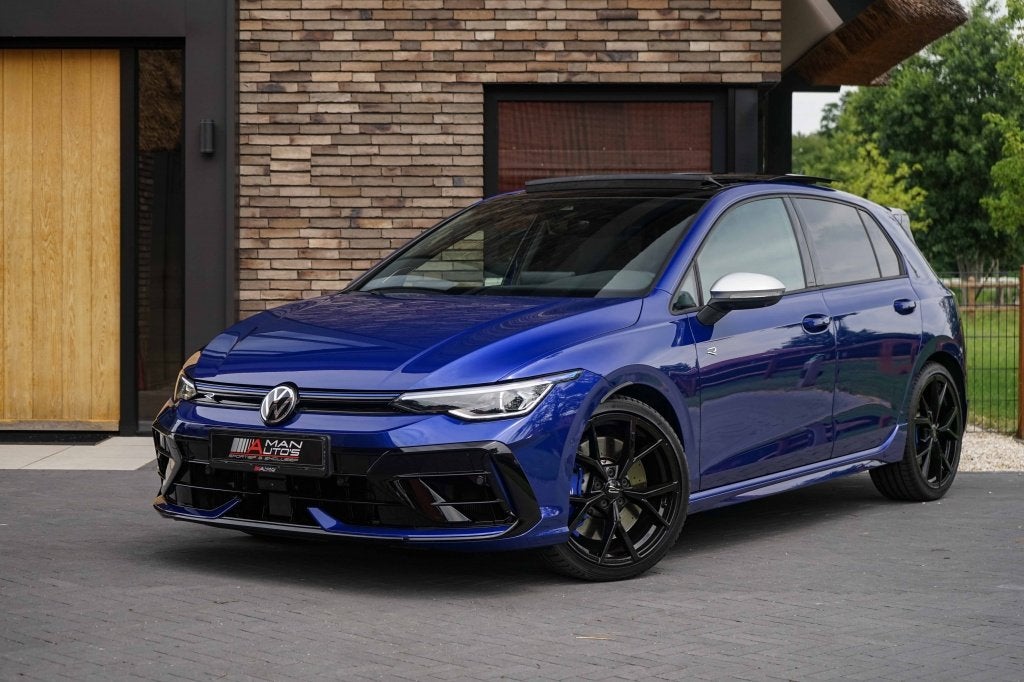 Volkswagen Golf 8.5 R 2.0 TSI 333PK 4Motion Performance R20, Automaat, Gebruikt, 4 cilinders, Blauw