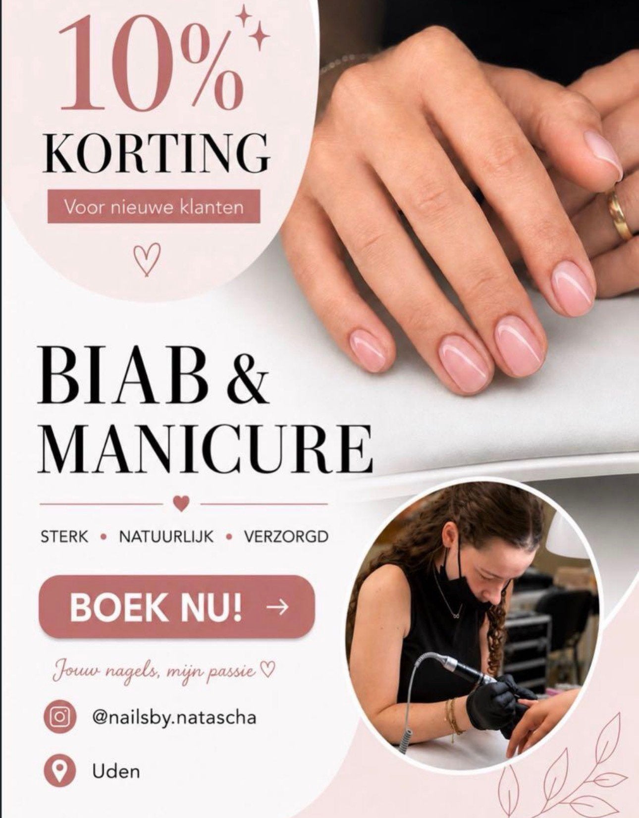BIAB nagels, Nagels lakken