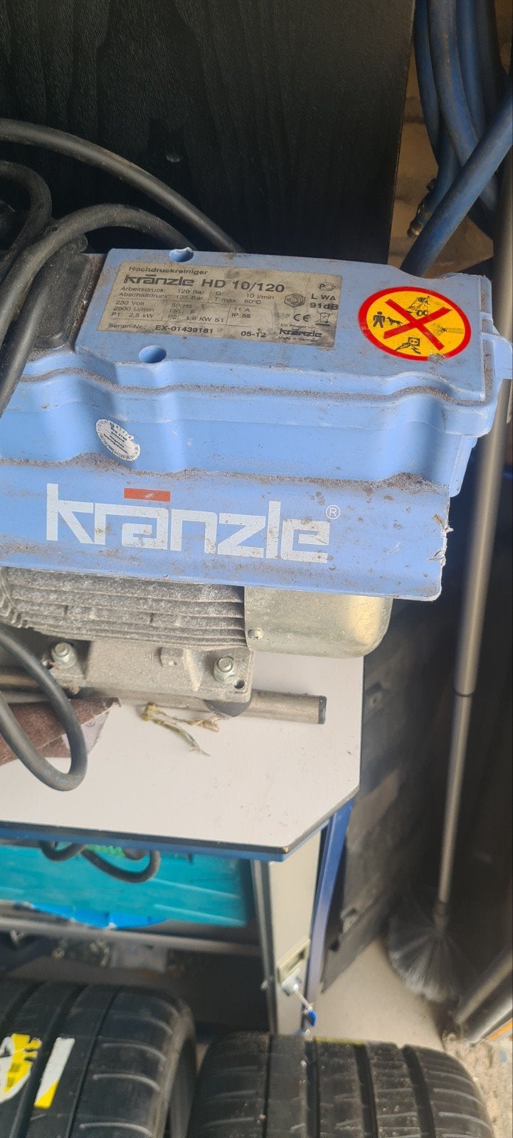 Kranzle hd 10/120, Ophalen, Kranzle, Elektrisch, Met regelbare waterdruk