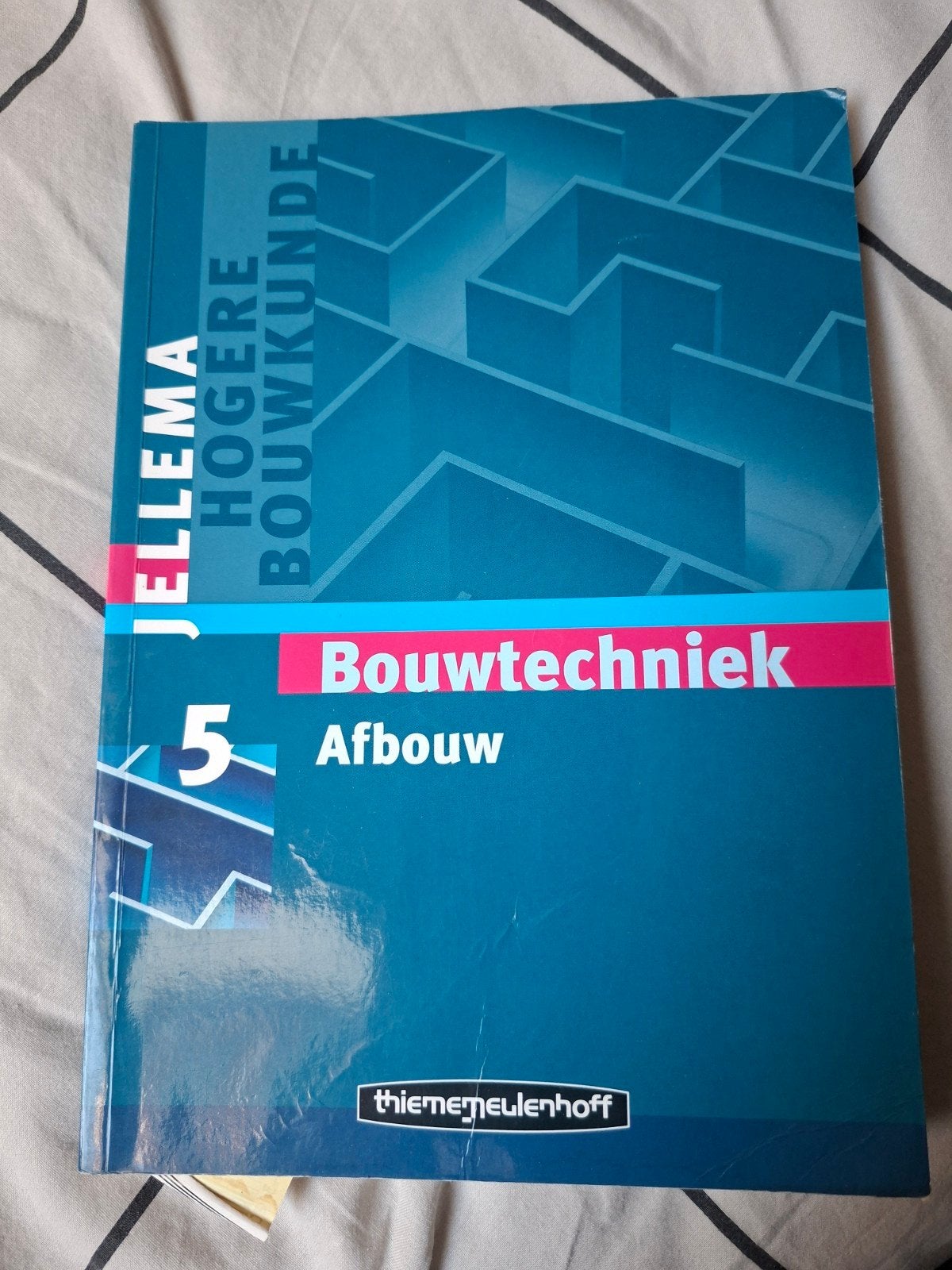 Bouwtechnieke  Afbouw 5 Jellema, Jellema, Ophalen of Verzenden, Zo goed als nieuw, Bedrijfseconomie of M&O