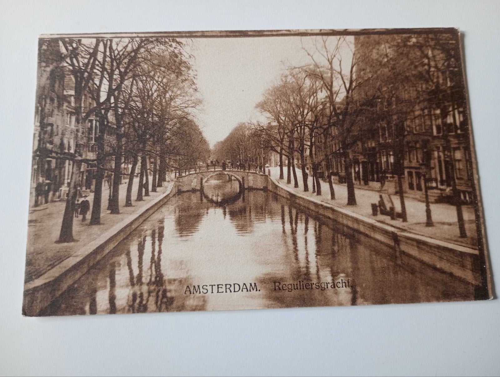Amsterdam Reguliersgracht, Ophalen of Verzenden, Voor 1920, Ongelopen, Noord-Holland