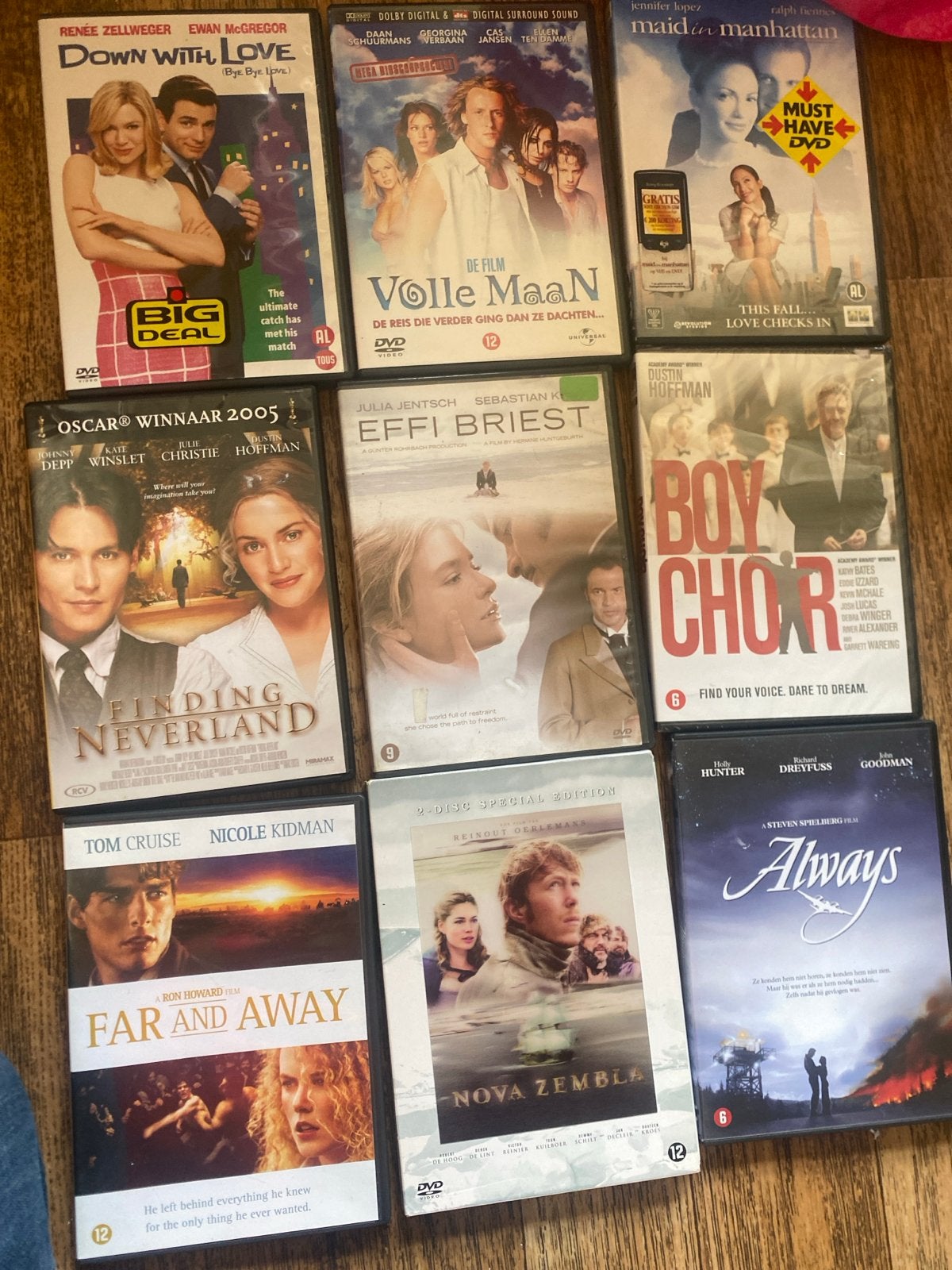 Diverse DVD Collectie: Romantiek, Drama & Meer, Nederlands, Ophalen of Verzenden, Vanaf 12 jaar, Inclusief doosje
