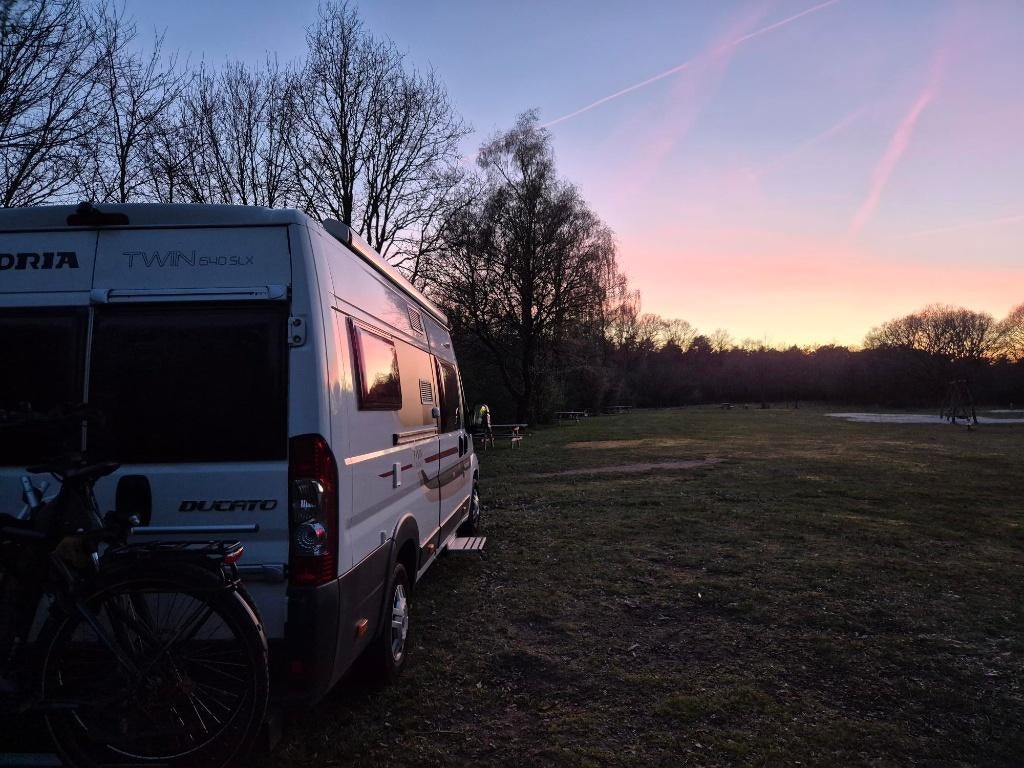 camperrek of opbergrek camper, Ophalen, Gebruikt