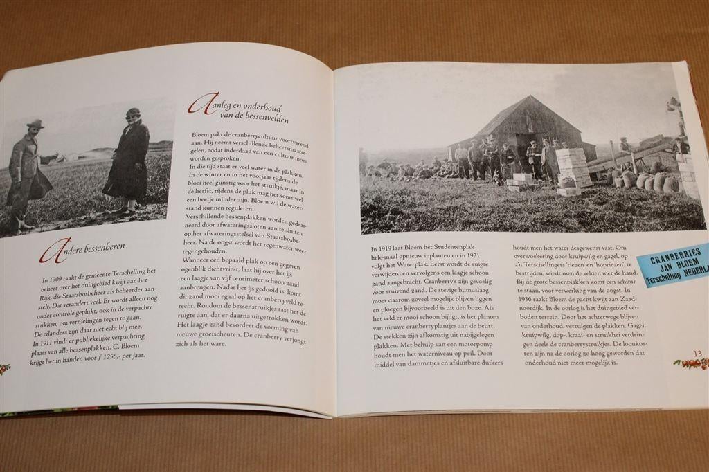 Terschellinger Cranberry – Historie en recepten [2008], Ophalen of Verzenden, Zo goed als nieuw