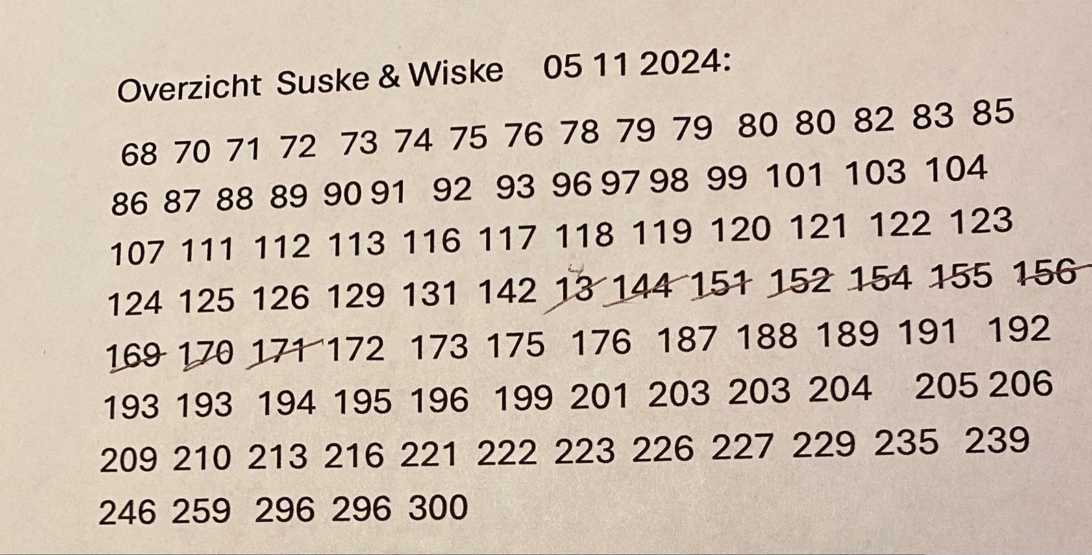 Diverse SUSKE & WISKE STRIPBOEKEN € 1,00 p st., Meerdere stripboeken, Ophalen of Verzenden, Gelezen