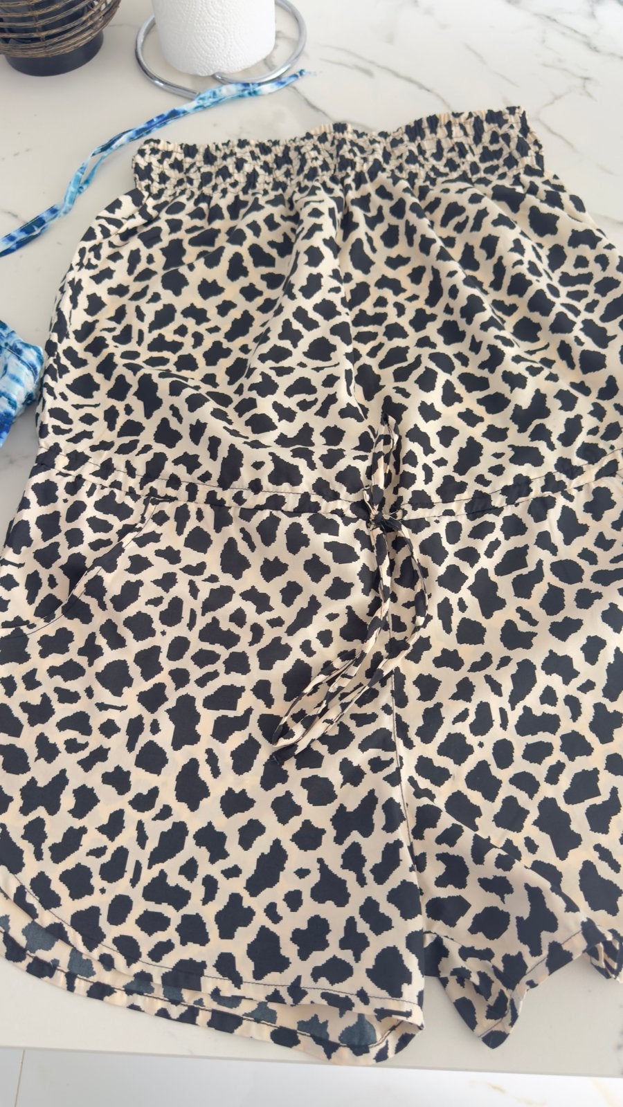 Stijlvolle Jumpsuit met Luipaardprint, Ophalen of Verzenden, Gedragen, Maat 38/40 (M), Beige