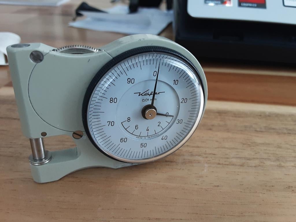 Käfer Dikte Meter 0.01mm - Precisie Meetinstrument, Ophalen of Verzenden