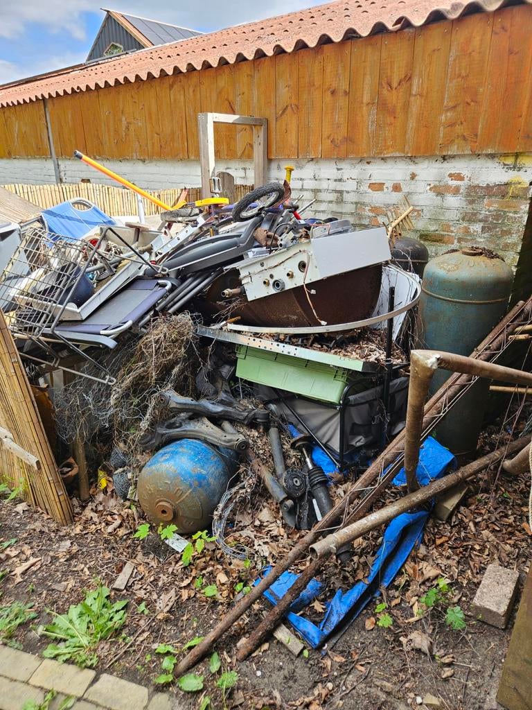 Oud ijzer, Doe-het-zelf en Verbouw, Metalen, Ophalen, Gebruikt