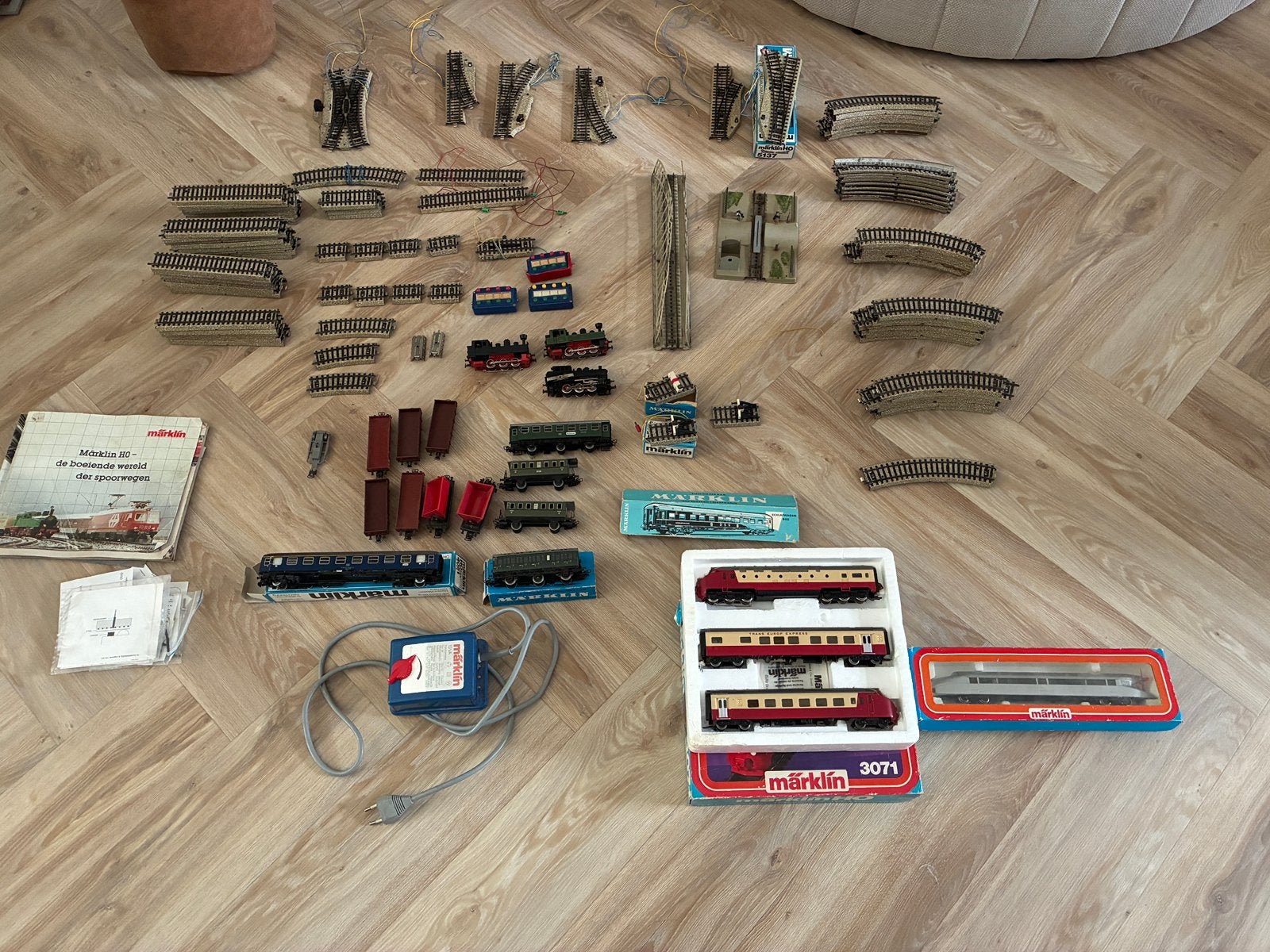 Marklin HO diverse., Hobby en Vrije tijd, Ophalen, Wisselstroom, Gebruikt, Rails