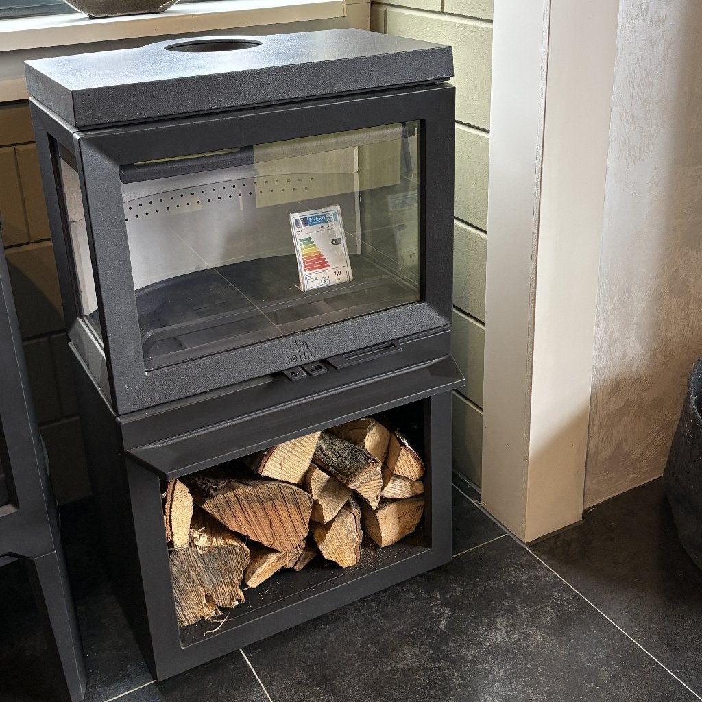 Houtkachel, Jøtul F 520, houthaard, kachel, showroommodel, Ophalen of Verzenden, Vrijstaand, Hout, Nieuw