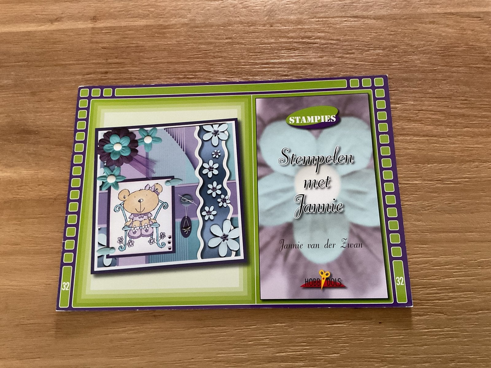 Stempelen met Jammie - Knutselboek Hobbydols, Gebruikt, Overige thema's, Meerkleurig, Ophalen of Verzenden
