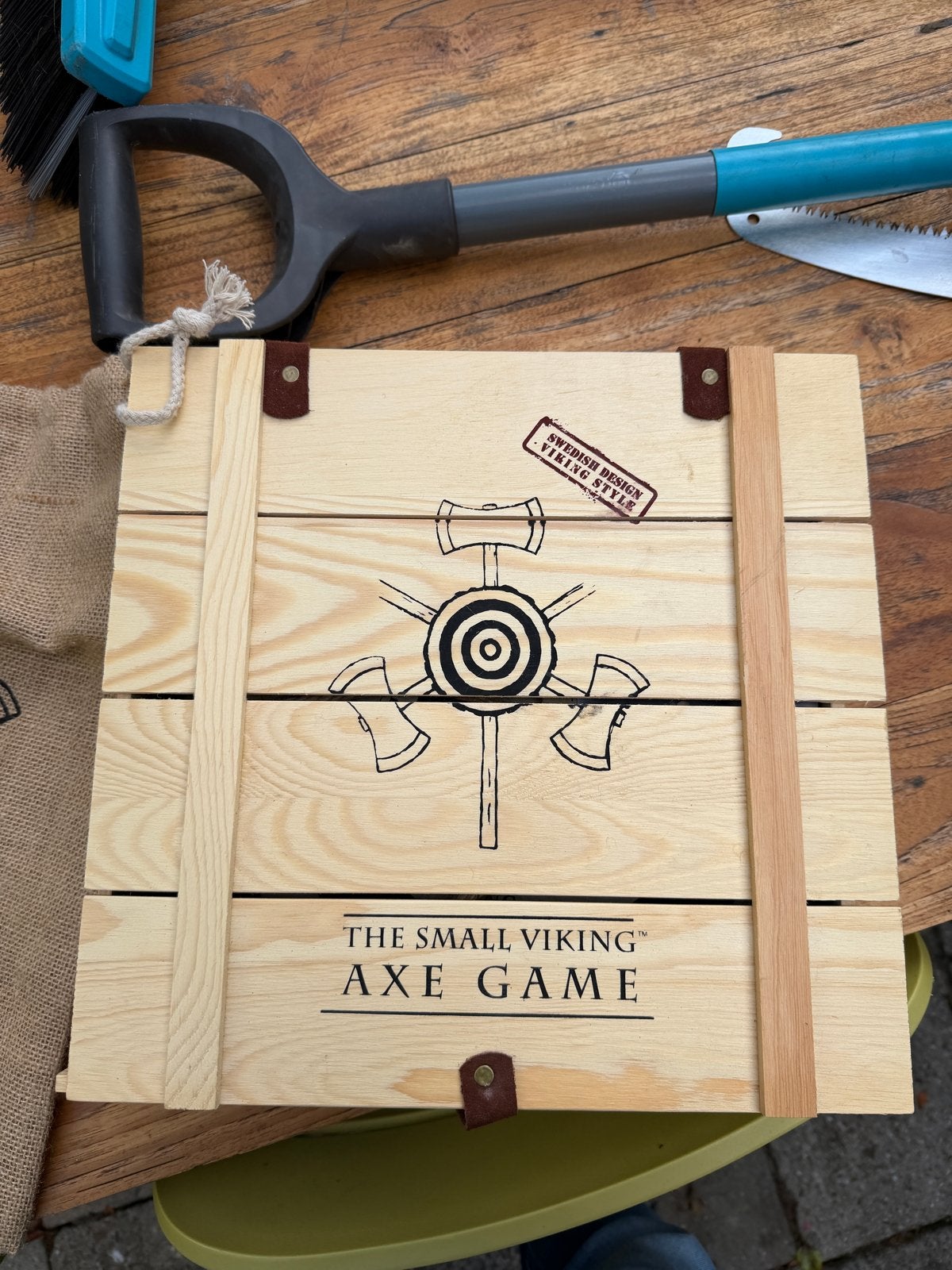 The Small Viking Axe Game - Bijlwerpen voor Thuis, Een of twee spelers, Ophalen of Verzenden, Nieuw, Reisspel