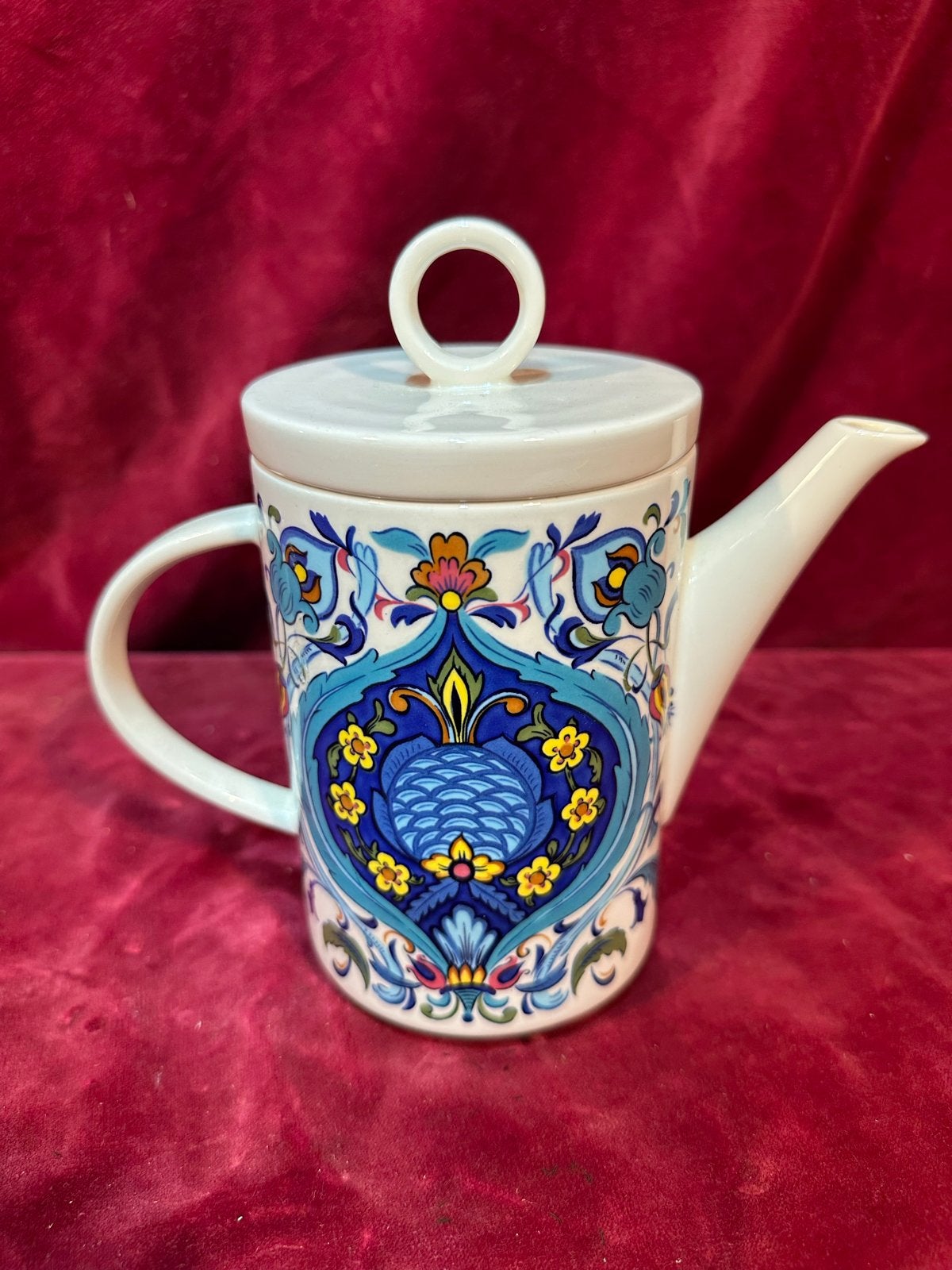 Vintage Villeroy & Boch Izmir Theepot - Vitro-Porselein 1973, Gebruikt, Villeroy & Boch, Vintage, Ophalen of Verzenden
