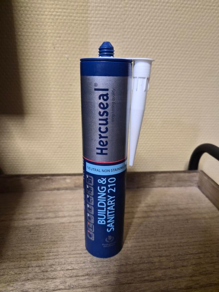Nieuwe Hercuseal Building & Sanitary 210 kit, Ophalen of Verzenden, Nieuw