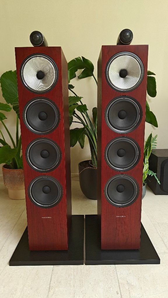 Prachtige B&W 702 S2 Rosewood Luidsprekers, Audio, Tv en Foto, Luidsprekers, Vloerstaande luidspreker, Gebruikt, Bowers & Wilkins (B&W)
