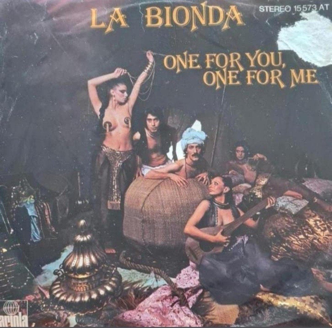 LA BIONDA - ONE FOR YOU, ONE FOR ME, Ophalen of Verzenden, Gebruikt, Pop