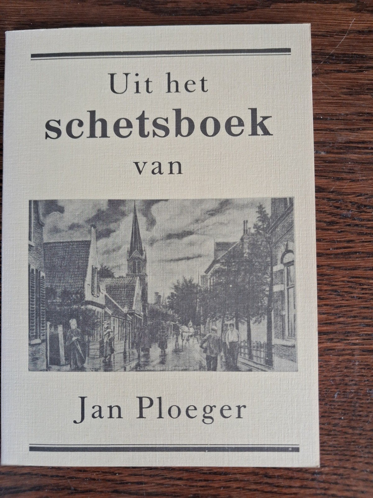 Uit het schetsboek van Jan Ploeger - Boek en uitnodiging, Ophalen, Nieuw, Jan Ploeger